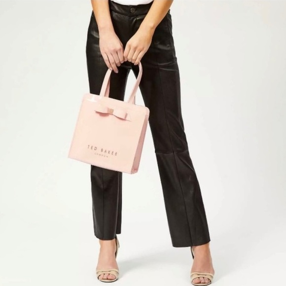 ⭐️ SLASH SUMMER SALE! ⭐️ Ted Baker Small Icon London Tote Bag With Arycon Bow - Picture 1 of 15